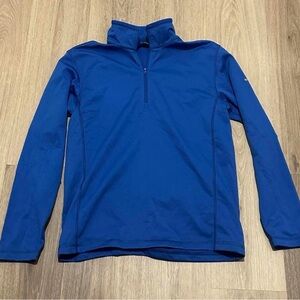 The North Face Blue Men’s Quarter-Zip Pullover size Medium